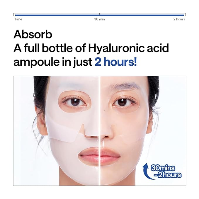 Mediheal Hyper Hyaluronate_Deep Hyaluonate MasK 10pcs | Deep Hydration Gel Mask for Quock Soothing Concentrated Moisturizing with Non-Irritating Ingredients | 30mins Quick Care