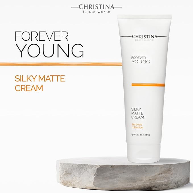 -CHRISTINA- Forever Young - Silky Matte Cream For All Skin Types 250ml