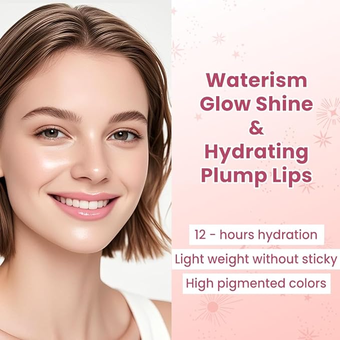 CATKIN Glossy Lip Balm Ultra Hydating Glow Lip Tinted Jelly Plump Melting Balm Shea Butter Repair Soothing For Dry Lips Dewy Finished 0.12 oz C03 VIOLET