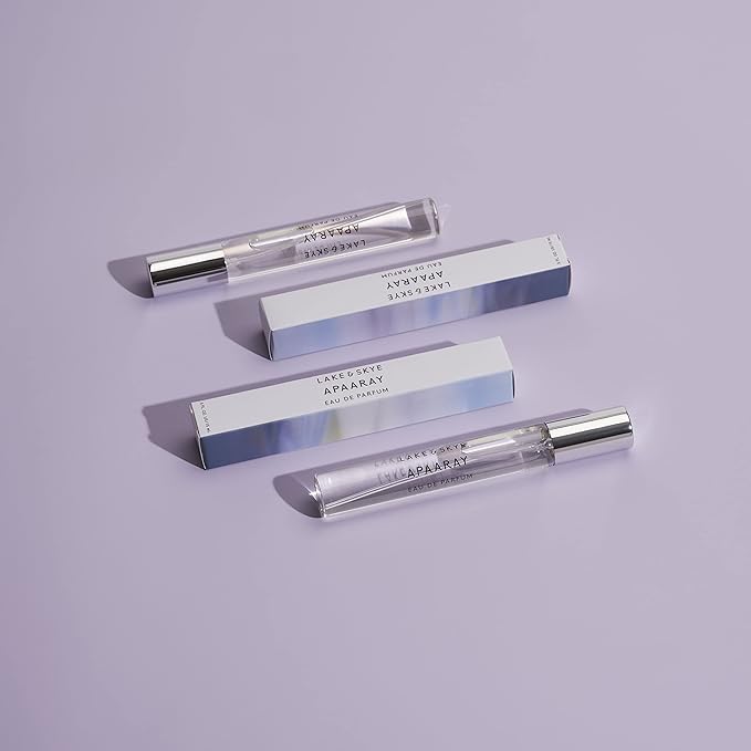 Lake & Skye Apaaray Eau de Parfum, Long Lasting, 0.5 fl oz (15ml) - Floral, Woody, Warm