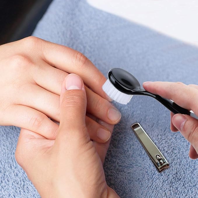 Facial Cleansing Brush 4 PCS, Facial Exfoliating Brush Face Wash Scrub Exfoliator Brush for Makeup Skincare Removal (Black)