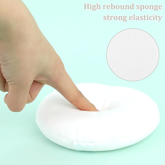 1 Pack 5 Inch Large Powder Puff for Face Powder, Ultra Soft Washable Loose Powder Puff Round Blending Sponge Puff Setting Powder Puff Body Powder Puff for Face Makeup Loose Powder Foundation