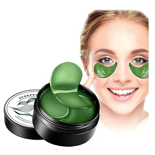 Seaweed Tightening Eye Mask, Anti-Wrinkle Hydrating Patches, Under Patches for Puffy Eyes, Reduce Wrinkles Bags (120 Pcs)
