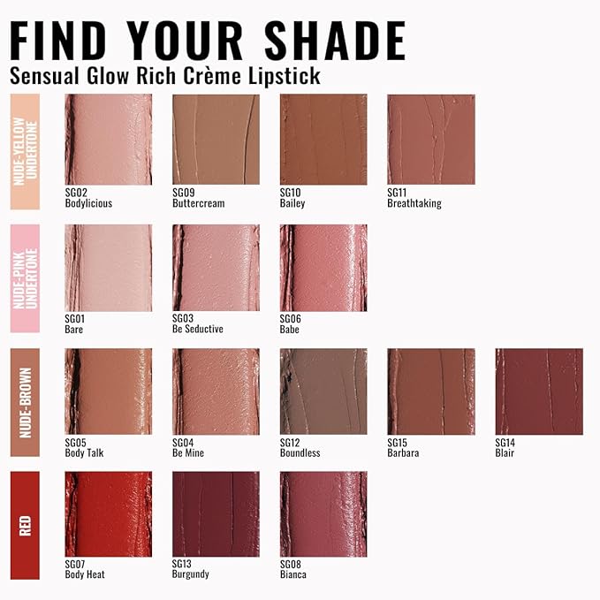 Oulac Color Rich Satin Lipstick - Greyish Brown Full Coverage Lip Color, Creamy Silky-Smooth, Moisturizing, Satin Matte Finish, Infused With Shea Butter, Vegan & Clean Beauty, 4g, SG12 Boundless