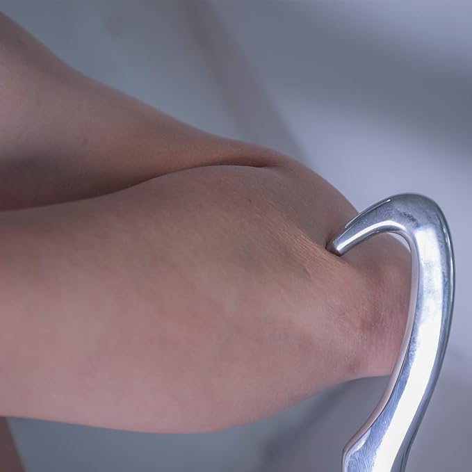 STICKON Stainless Steel Gua Sha Scraping Massage Tool IASTM Tools Great Soft Tissue Mobilization Tool (STICKON-07)