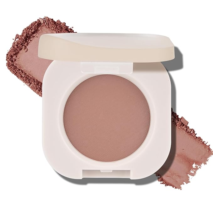 KYDA Single Matte Eyeshadow, Dusty Rose Pink Eyeshadow, Ultra-fine Smooth Powder, Lightweight Blendable Formula, Warm Tone Eyes Makeup, Mist Rose