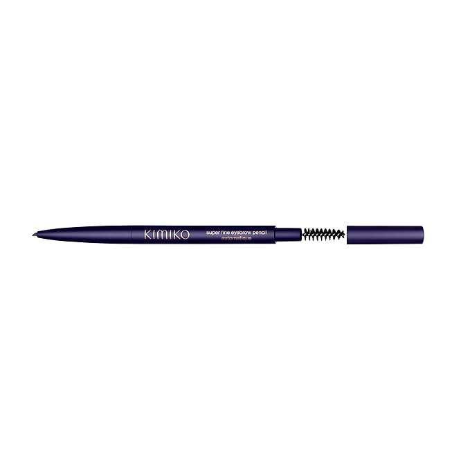 KIMIKO Fine Eyebrow Pencil Automatique (Twist Up Pencil, Long Wear Formula, Comes with Covered Brush for Natural Looking Brows)