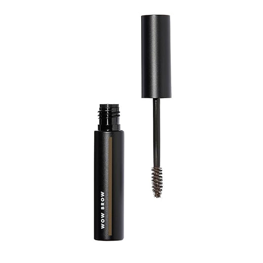 e.l.f. Wow Brow Gel, Volumizing, Buildable, Wax-Gel Hybrid, Creates Full, Voluminous-Looking Brows, Locks Brow Hairs In Place, Neutral Brown