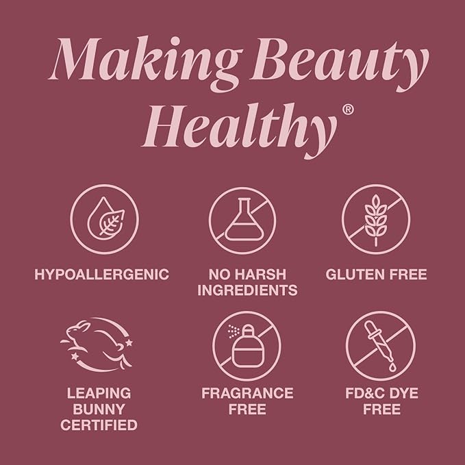 Mineral Fusion Long-Lasting Lipstick, Vivid & Smudge-Free Lip Color with Avocado Oil, Cocoa Seed Butter, Free of FD&C Dyes, Paraben and Gluten, Kir Royale