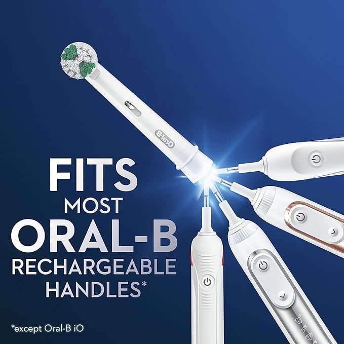 Oral-B Daily Clean Replacement Brush Heads for an Oral-B Electric Toothbrush, Pack of 3