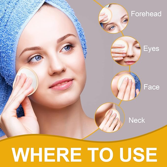 Reusable makeup remover pads -