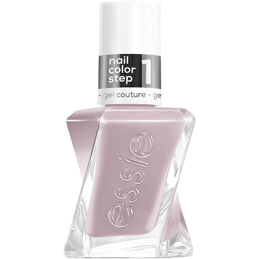 essie gel couture, Long-Lasting Nail Polish, 8-free Vegan, Fashion Freedom, Gray, Tassel Free, 0.46 fl oz