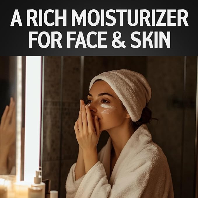 Whipped Beef Tallow and Honey Balm, 100% Grass Fed Beef Tallow Balm, Grass Finished Organic Beef Tallow for Skin, Face Wrinkles, Acne, No Fragrances, Made In USA Products Only, TikTok Trend Items