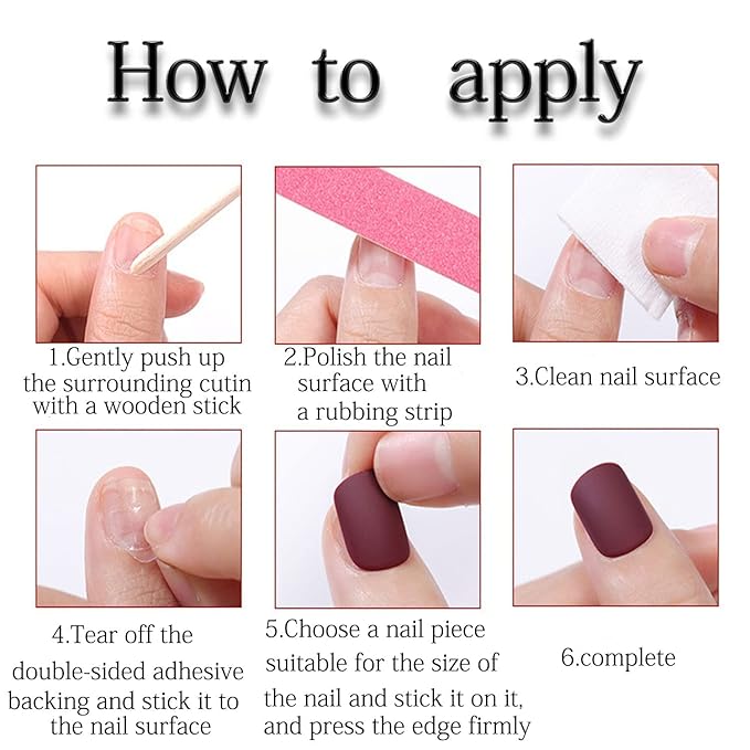 Flower Press on Nails Short Square Fake Nails Nude False Nails with Designs Daisy Glossy Full Cover Acrylic Nails French Tips Glue on Nails Cute Artificial Stick on Nails for Women Manicure 24 Pcs