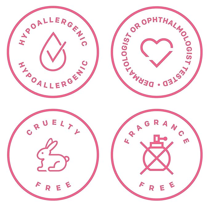 Almay Biodegradable Makeup Remover Pads, Longwear & Waterproof, Hypoallergenic, Fragrance-Free, Dermatologist & Ophthalmologist Tested, 80 Count