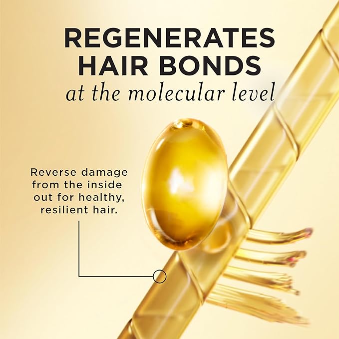 Pantene Pro-V Miracles Conditioner, Extreme Damage Care Regenerative Oil Blend 1 Minute Miracle, Moisturizes, Smooths, Argan & Jojoba Oils, 0% Sulfated Conditioners, Dyes, or Parabens, 10.9 Fl Oz