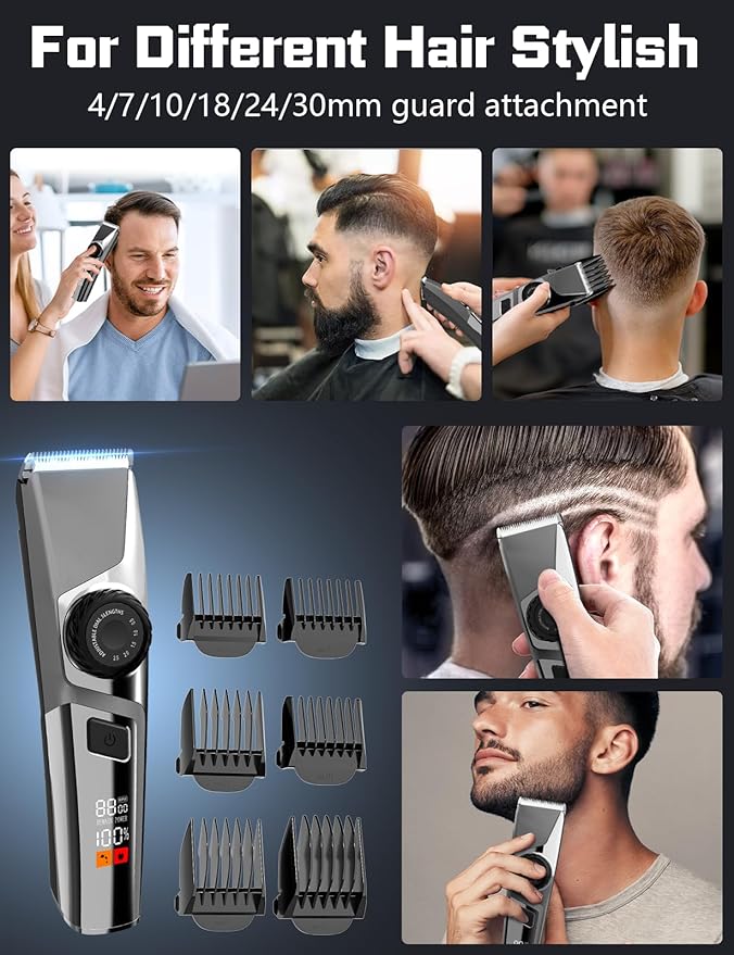 Hair Clippers for Men, Cordless