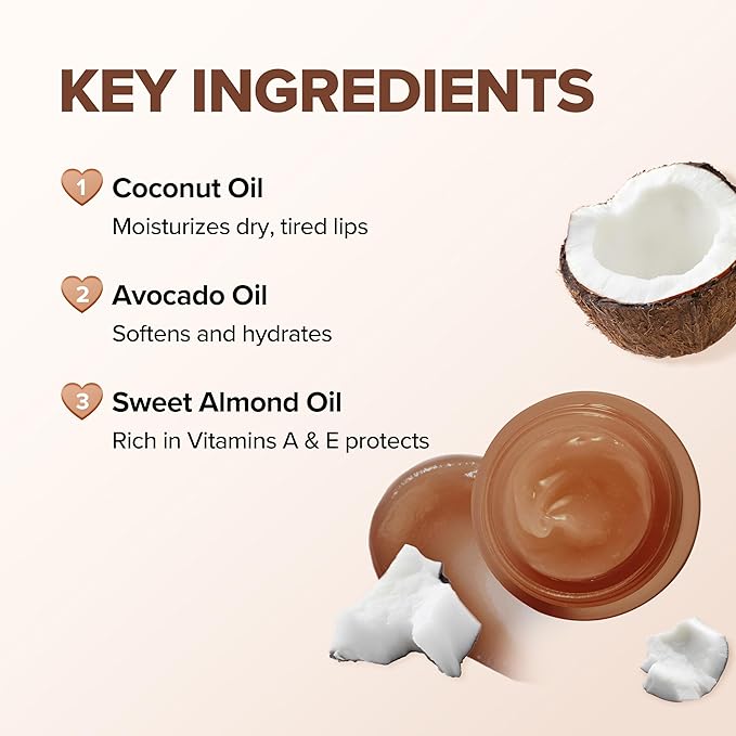 Klavuu Lip Mask (3PCS) – Overnight Deep Hydrating Korean Lip Balm Treatment for Very Dry, Chapped Lips | Lip Lightening & Plumping with Instant Hydration (Vanilla + Berry + Coconut)