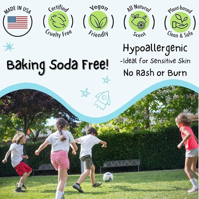 MONA UNSCENTED 100% Natural Deodorant for Kids, Preteens & Teens | Hypoallergenic & Vegan | No Baking Soda, Synthetic Scents or Aluminum | Safe for Kids with Sensitive Skin | (UNSCENTED 1.76 Oz)
