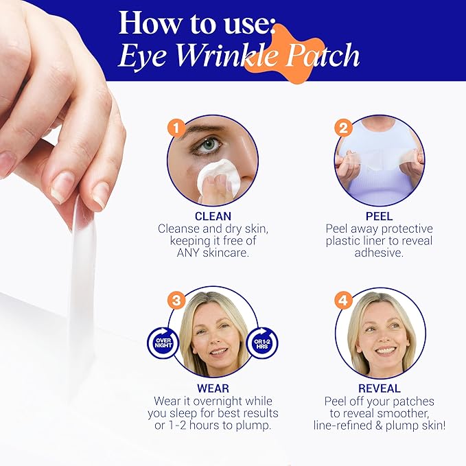 Wrinkles schminkles under eye patches