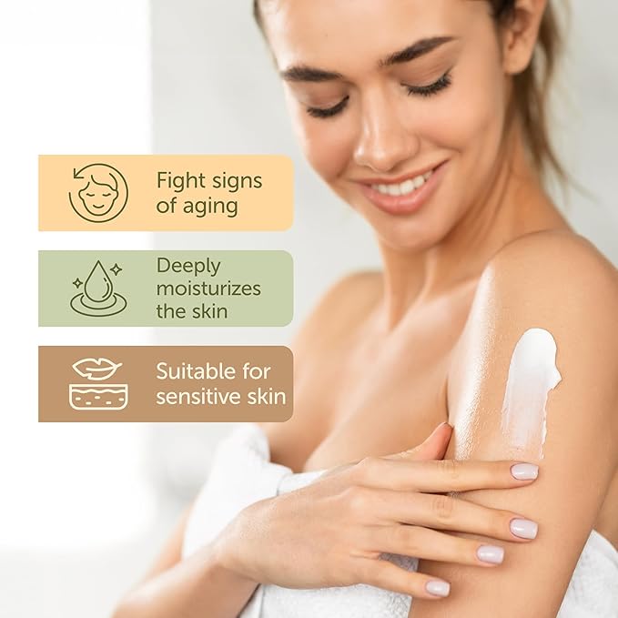 Hydrating Face Moisturizer & Body Cream with Manuka Honey Cream - Organic Face Moisturizer with Honey for Extremely Dry Skin - for Dry & Itchy Skin, Rosacea & Eczema Prone Skin 4oz