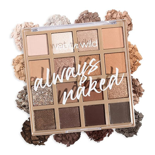 wet n wild Always Naked Palette, Nude Neutral Pigments,