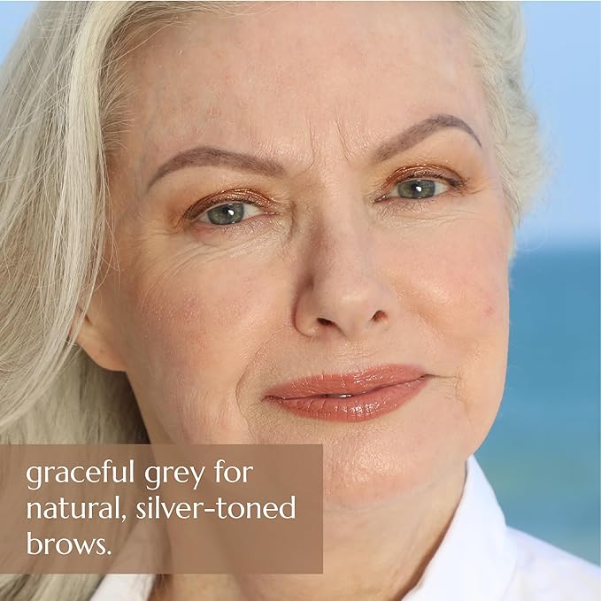 Chella Eyebrow Cream, Graceful Grey - Vegan, Cruelty Free, Paraben Free, Gluten Free Eyebrow Pomade Makeup - Long Wearing, Velvet Consistency, Water Proof