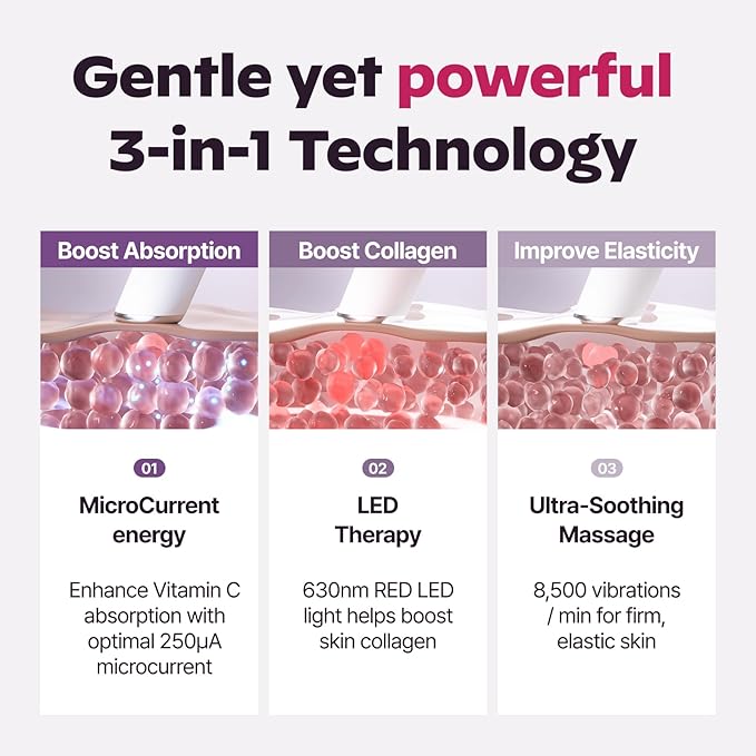 Wrinkle Care Duo : Superform Galvanic Booster and Glasslike Triple Power Wrinkle Spot Ampoule, 0.47fl. oz