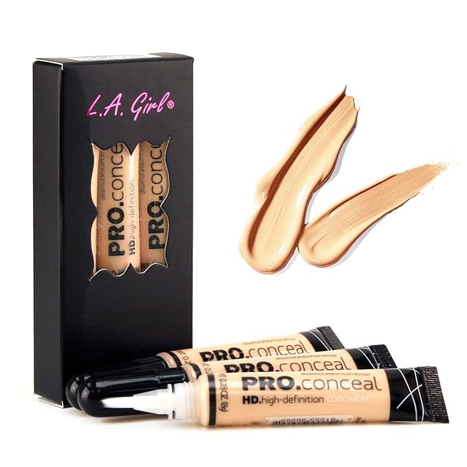 (CHOOSE YOUR COLOR) LA Girl HD Conceal High Choices (Porcelain)