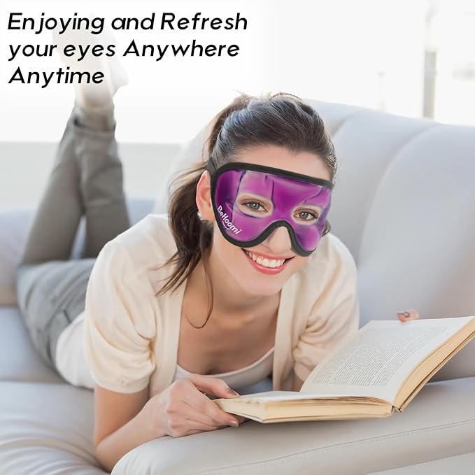 Cooling eye mask, gel eye