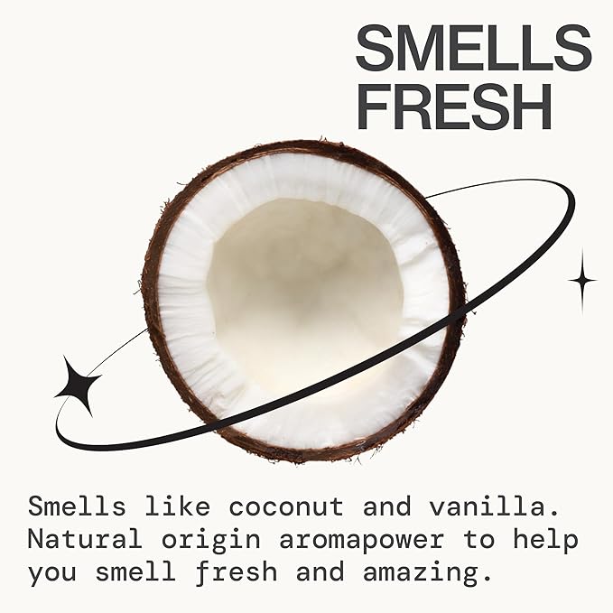 Pacifica Beauty Coconut Milk & Essential Oils Underarm Deodorant Wipes, Helps Remove Odor, Aluminum-Free, Vegan & Cruelty-Free, 30 Wipes (2-Pack)