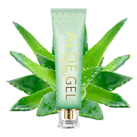 Moisturizing Gel for Face & Body,Non-sticky Gel After Sun Aloe Lotion Skin Care,Fast Absorbing Long Lasting Refreshing Hydrating Face Moisturizer for All Skin Types 09