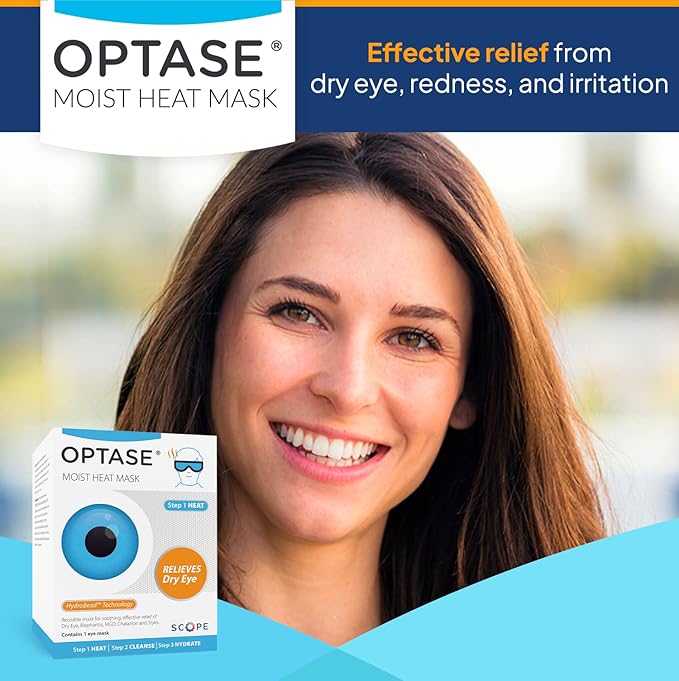 Optase moist heat eye mask