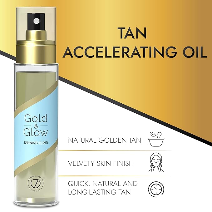 Dry Oil Tanning Spray Indoor/Outdoor Accelerator