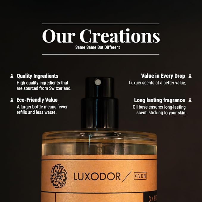 Vanilla Vapour - Eau de Parfum - Inspired by TF Tobacco Vanille - Unisex Fragrance Long-lasting 3.4 fl. oz (100ml)