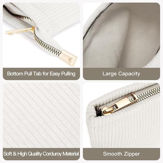 3 pieces makeup bag cosmetic