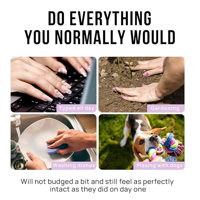 BTArtbox Press On Nails Short - Nude Square Nail Tips Glue On Nails, Reusable Stick On Nails in 16 Sizes - 32 Soft Gel Fake Nails Kit, Cinnamon