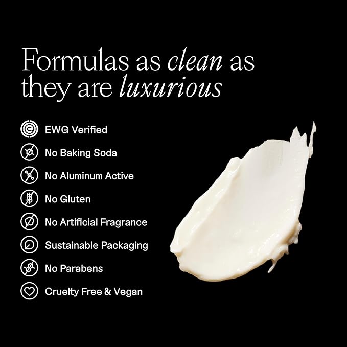 Each & Every Aluminum Free Deodorant for Women & Men, Citrus & Vetiver - All Natural Deodorant for Sensitive Skin, EWG Verified - Clean, Baking Soda-Free, Plant-Based Fragrance - 2.5oz, 2 Pack