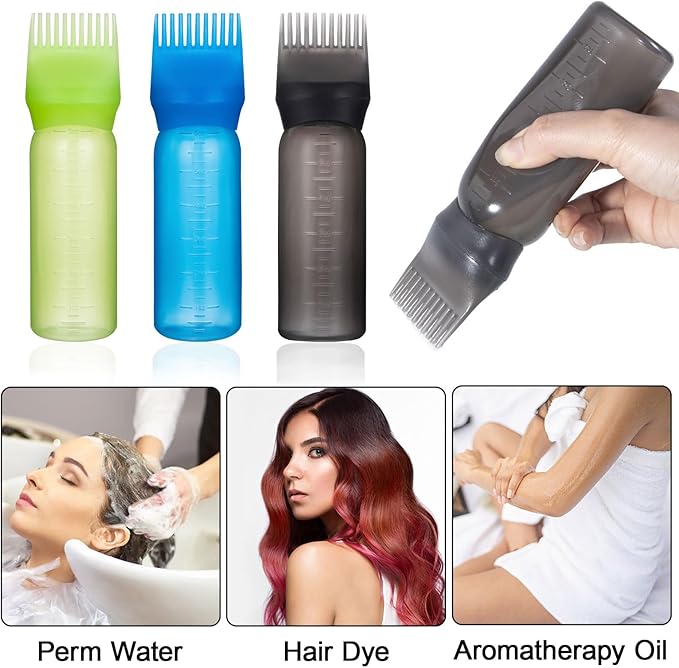 Yebeauty Root Comb Applicator Bottle,