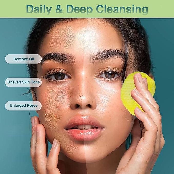 40 pads turmeric cleansing pads