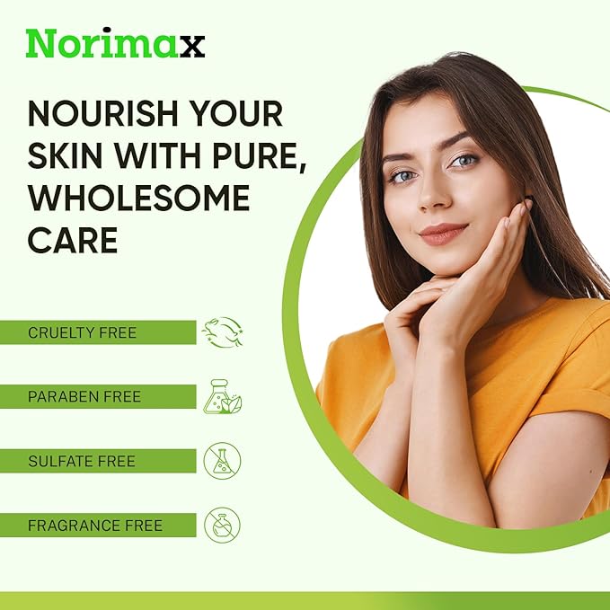 Natural Aloe Vera Gel for Hair, Scalp, Face, Dry Skin, Sunburn, & Sensitive Skin - Cold Pressed, Vegan, Unscented - Soothing Aloe Face Moisturizer (10 oz.)