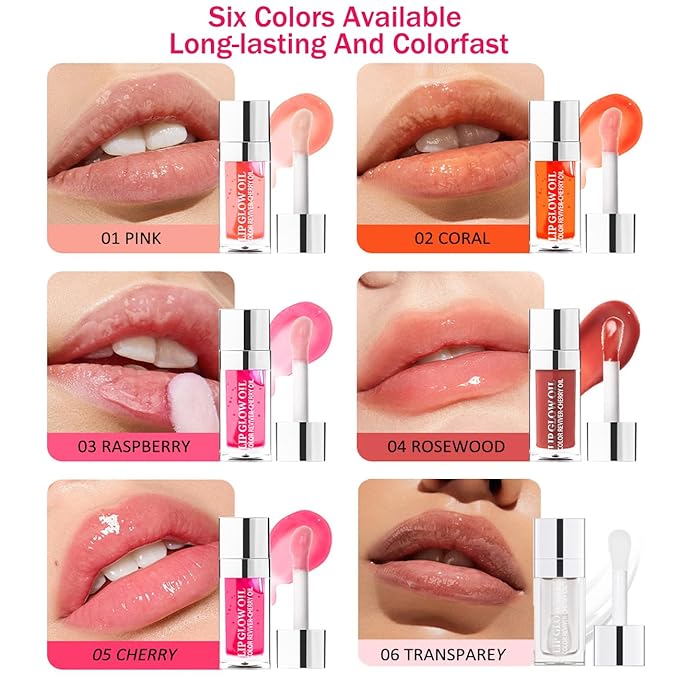 Plumping Lip Oil, Moisturizing Lip Glow