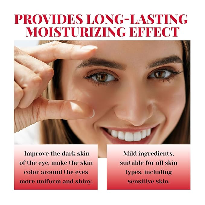 Eye Cream, Retinol Eye Stick, Retinol Eye Cream, Retinol Cream, Retinol Face Cream, Under Eye Cream Anti Aging, Moisturizing Eye Balm Reduces Wrinkles Fine Lines and Dark Circles