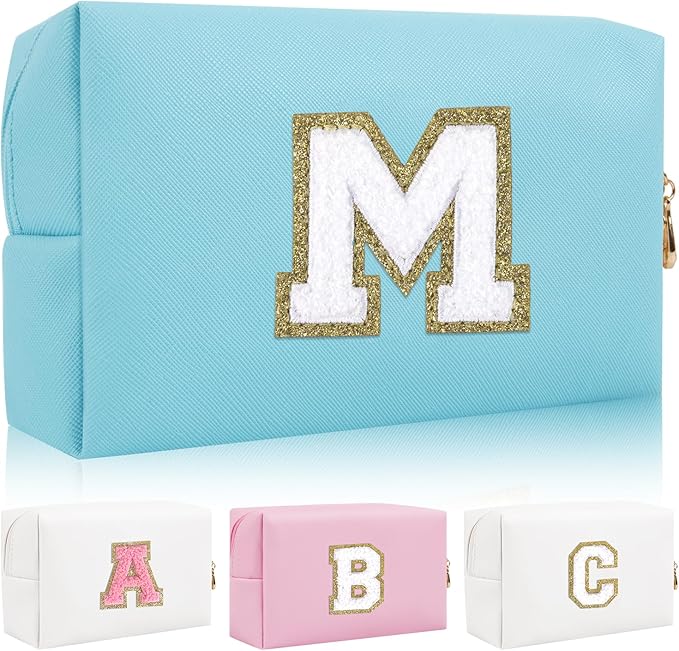 Personalized initial letter patch makeup