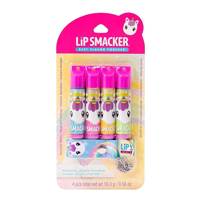 Lip Smacker Flavored Lip Balm Set Lips