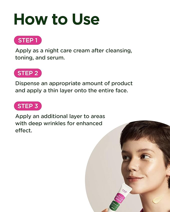 CKD Retino Collagen Intensive Cream - Retinal Spot Collagen Cream for Fine Lines, Deep Wrinkles, and Sagging Reduction. Anti-Aging and Youthful Skin. Korean Skin Care. 0.84 fl oz