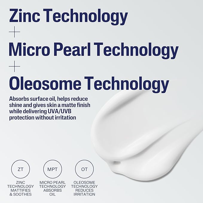 Cetaphil DermaControl Oil Absorbing Moisturizer with SPF 30, For Sensitive, Oily Skin, 4 Fl oz, Absorbs Oil, Reduces Shine, Hydrates, Protects, No Added Fragrance