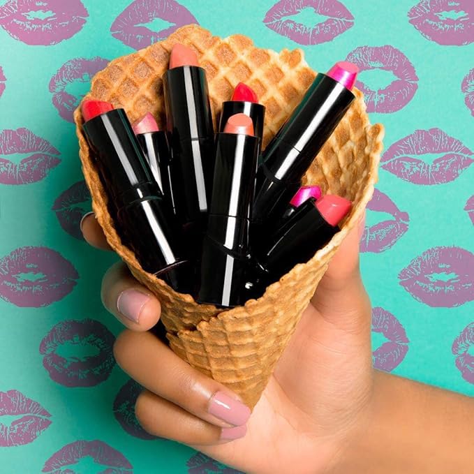 wet n wild Lipstick Perfect Pout Lipstick Lip Color Pink Fiesta Party | Non-Tacky | Non-Sticky | Long Lasting (Pack of 4)