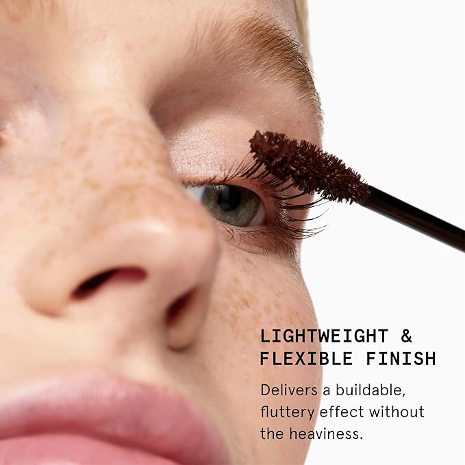 Beauty Pie Wrap Star Tubing Mascara, 0.27 fl oz – Classic Brown, Smudge‑Proof, Flake‑Proof Lengthening & Curling with Glossy Finish, Sensitive‑Eye Safe