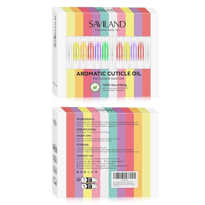 SAVILAND Natural Cuticle Oil Pen: